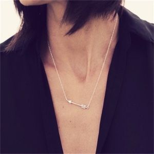 Silver Arrow Necklace